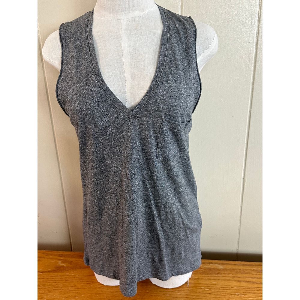 Madewell Women's V Neck Top Small